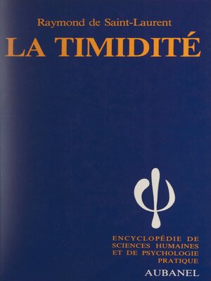 cover image of La timidité